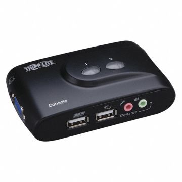 KVM 2-Port USB Audio Compact