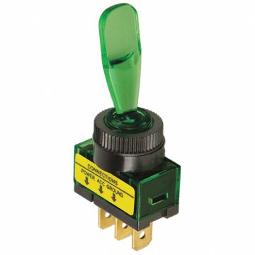 Toggle Switch SPST 1-1/2 Outside H