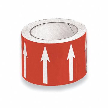 Banding Tape Red 4in W 54ft Roll L