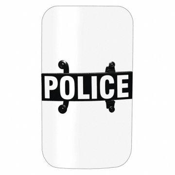 Federal Police Riot Shield Clear