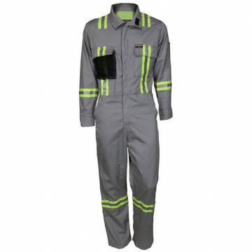 Coverall Gray L Tall 44in