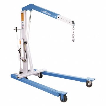 Mobile Floor Crane Steel 4400 lb.