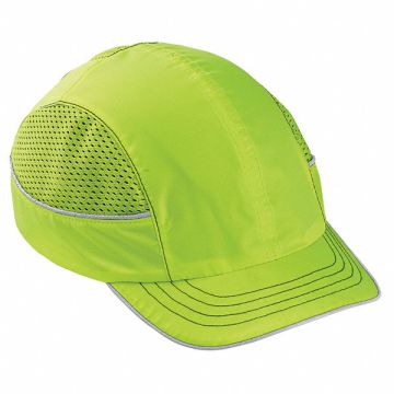 H9899 Bump Cap Baseball Hi-Vis Green