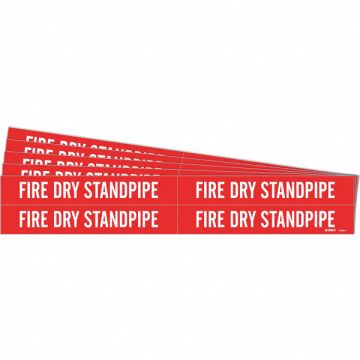 Pipe Marker Fire Dry Stand Pipe PK5
