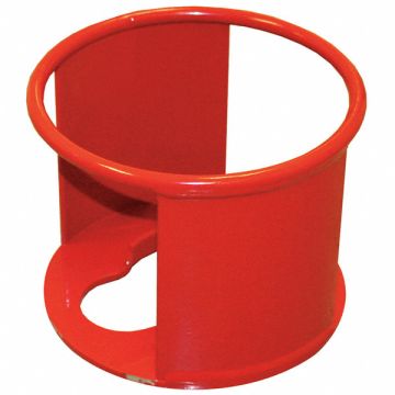 SAFTCART HiViz Red Steel Cylinder Collar