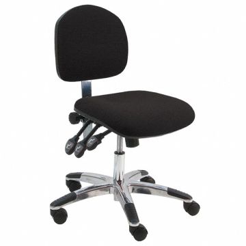Task Chair Fabric Black 18-23 Seat Ht