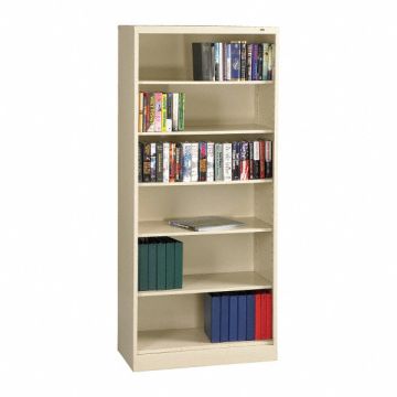 Bookcase 6 Shelf Putty
