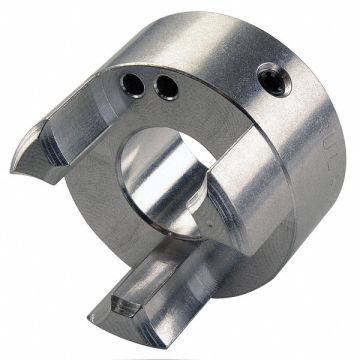 Curved Jaw Coupling Hub 25mm Aluminum