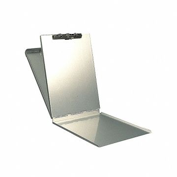 Storage Clipboard Memo Size Metal Silver