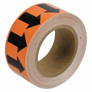 D3613 Arrow Tape Orange 2in W 90ft Roll L