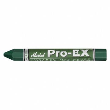 Lumber Crayon Green 1/2 Size PK12