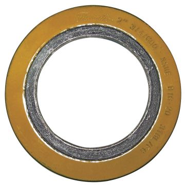 Spiral Wound Gasket 4" CL.150, Graphite Filler, 316L Winding, CGI Style