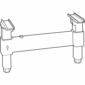 Center Support for Shelving Stands 6x24