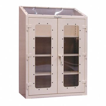 Shelving Cabinet 68-1/2 H 48 W Dark Gray