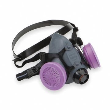 F8836 Half Mask Respirator Elastomer Black