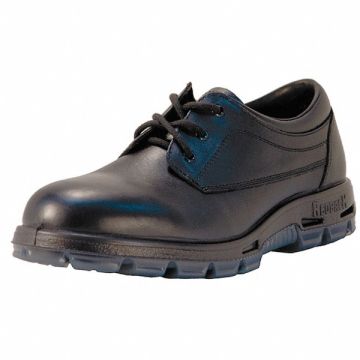 Oxford Shoe 9-1/2 EE Black Steel PR