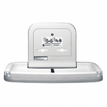 Baby Changing Station Wall Mounted Cream
