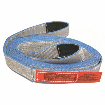 Tow Strap 30 ft Overall L Silver
