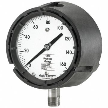 K4222 Pressure Gauge 0 to 160 psi 4-1/2In