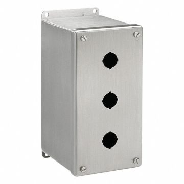 Pushbutton Enclosure 6.0 in H 304 SS