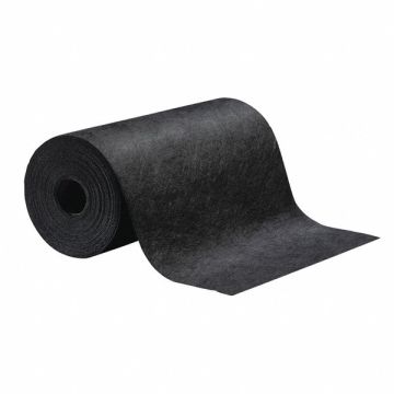 Absorbent Roll Black 100 ft L 24 W