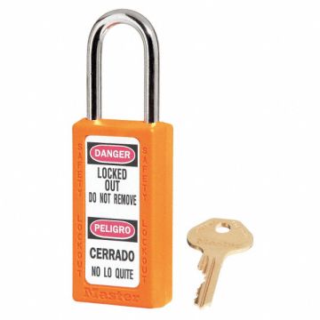 D5328 Lockout Padlock KA Orange 3 H PK6