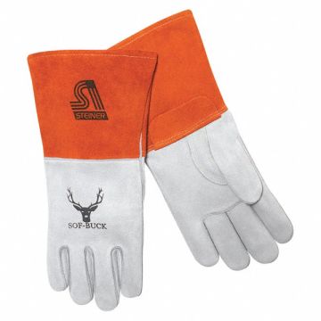 Welding Gloves MIG Application Gray PR