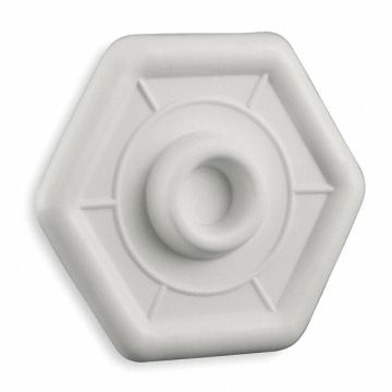 Protector Plate White Dia 3-4/5 In.