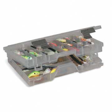 Compartment Box Snap Clip Clear 2 3/4 in
