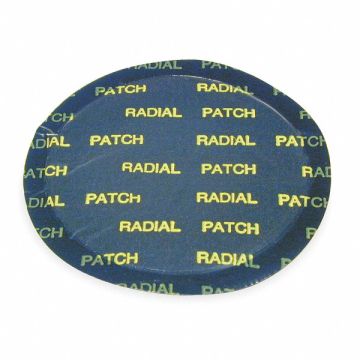 Lg Rnd Radial Tire Patch 4-1/8 In L PK10
