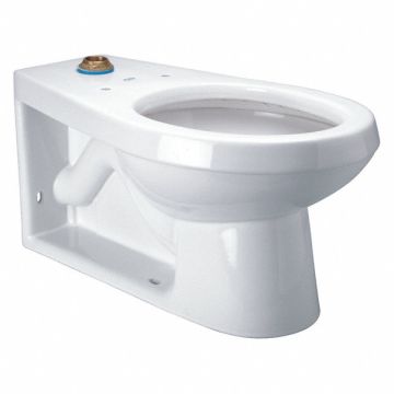 Toilet Bowl Elongated Floor w/BackOutlet