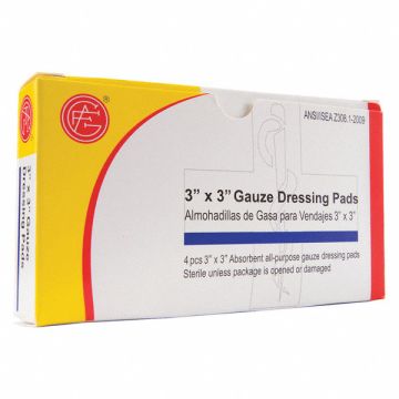 Gauze Wrap Non-Sterile Wht Gauze Box PK4