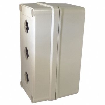 Pushbutton Enclosure 22mm 6.38 in H