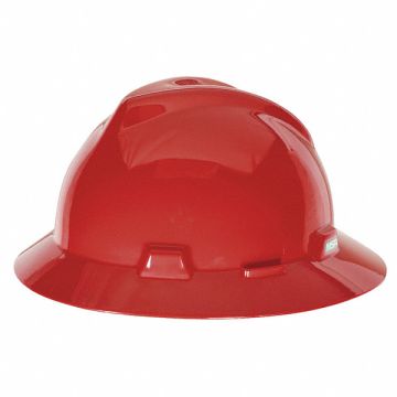 D0366 Hard Hat Type 1 Class E Pinlock Red