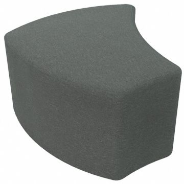 Soft Seating 27-1/2inD Gray Fabric 250lb