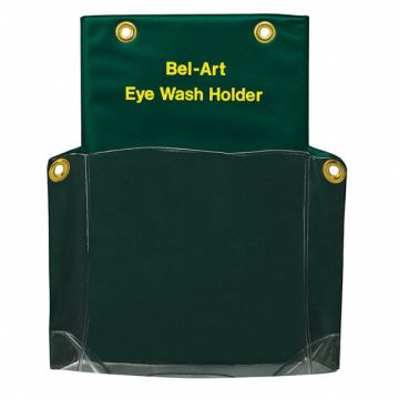 Eye Wash Bottle Holder Vinyl Green