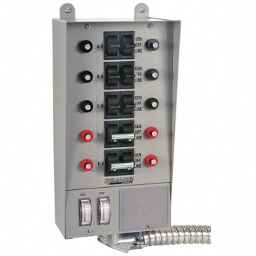 Manual Transfer Switch 30A 125/250V