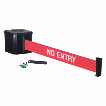 Retractable Belt Barrier 25 ft Red