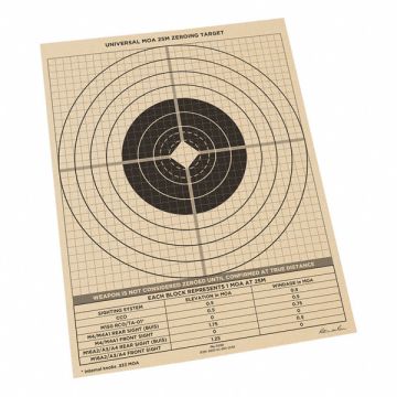 Shooting Range 25m Target Paper PK100