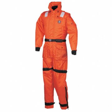 E7912 Work Suit Neoprene Orange XL
