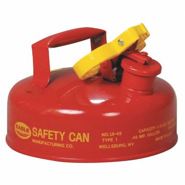 Type I Safety Can 1/2 gal Red
