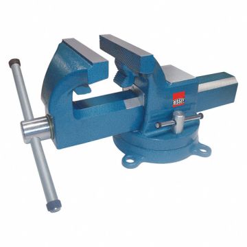 Industrial Bench Vise 8 in W Jaw