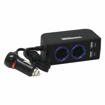 USB Adapter 2 Outlet 13inWx8inDx6inH