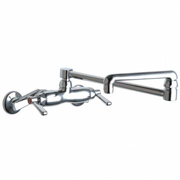 Double Joint Chrome Chicago Faucets 445