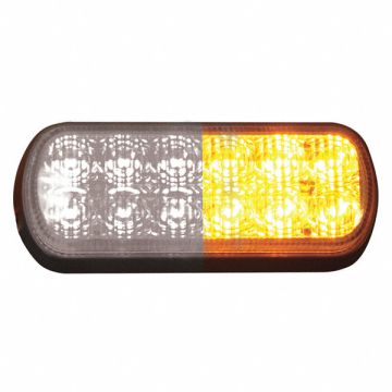 Strobe Light Ambr/Clear LED Rctnglr 5.5