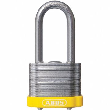 D8957 Lockout Padlock KA Yellow 1-3/8 H