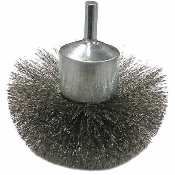 Flared End Brush Steel 3 in 16 000 RPM