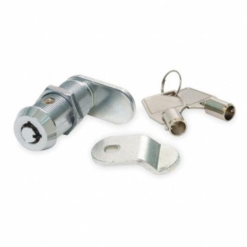 Tubular Key Cam Lock For Thickness 5/8in