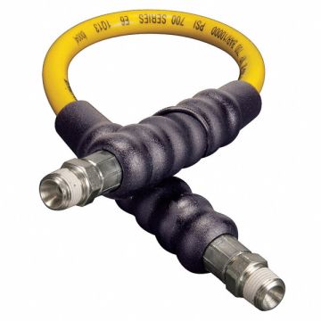 Hydraulic Hose Assembly 1/4 ID x 2 ft.