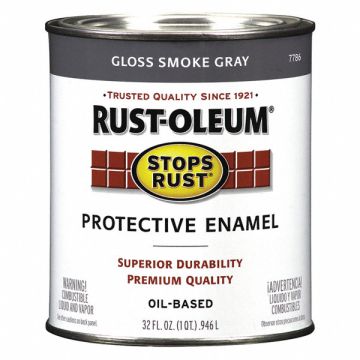Rust Brushedpaint Gloss Smoke Gray